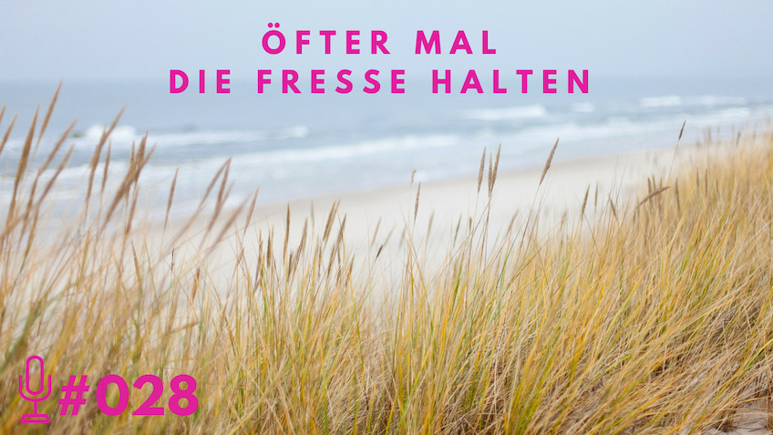 028: Öfter mal die Fresse halten